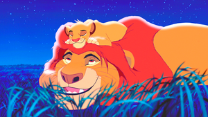  Walt Disney Screencaps - Mufasa & Simba