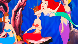  Walt 디즈니 Screencaps - Princess Aquata, Princess Attina, Princess Ariel & Princess Andrina