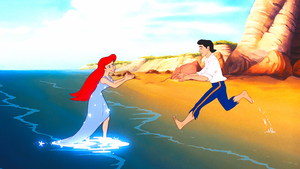  Walt डिज़्नी Screencaps – Princess Ariel & Prince Eric