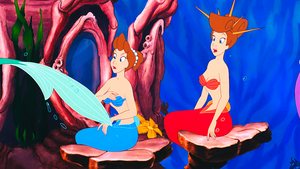 Walt Disney Screencaps - Princess Ariel, Princess Aquata, Princess Attina & Princess Andrina