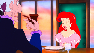 Walt Disney Screencaps – Sir Grimsby & Princess Ariel