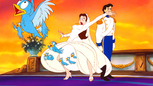  Walt ডিজনি Screencaps – The Blue Birds, Vanessa & Prince Eric