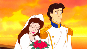 Walt Disney Screencaps – Vanessa & Prince Eric