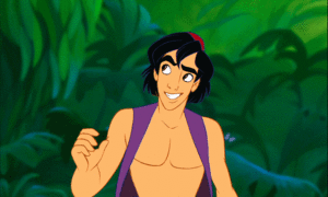  Walt Disney Slow Motion Gifs - Prince Aladin