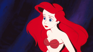 Walt Disney Slow Motion Gifs - Princess Ariel & Ursula