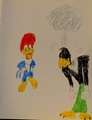 Woody the Woodpecker vs Buzz the Pesky Buzzard - woody-woodpecker fan art