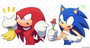 knuckles and sonic