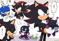 shadow and chao - shadow-the-hedgehog wallpaper