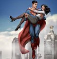 superman - superman and lois wallpaper