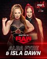  Alba Fyre and Isla Dawn | 2024 WWE Draft on Night One | April 26, 2024 - wwe photo