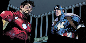  Tony Stark and Steve Rogers in Daredevil (2022)