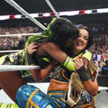 Bayley and Naomi | WWE Women's Championship Triple Threat Match | WWE Backlash - wwe photo