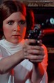 Carrie Fisher as Leia Organa  - princess-leia-organa-solo-skywalker photo