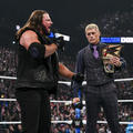 Cody Rhodes and AJ Styles | Friday Night Smackdown | May 3, 2024 - wwe photo