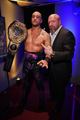 Damian Priest with Paul Levesque |...and Still WWE's World Heavyweight Champion | WWE Backlash 2024 - wwe-superstars photo