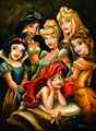 Disney Princesses  - disney fan art