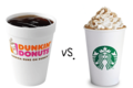 Dunkin Vs. Starbucks - starbucks-vs-dunkin-donuts photo