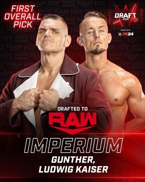 Gunther and Ludwig Kaiser | 2024 WWE Draft on Night Two | April 29, 2024