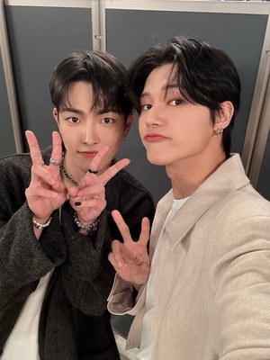 Hongjoong and Wooyoung