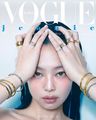 Jennie for Vogue Korea 🖤🌸 - black-pink photo