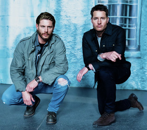 Jensen Ackles as Russell Shaw and Justin Hartley as Colter Shaw | Tracker | 2024