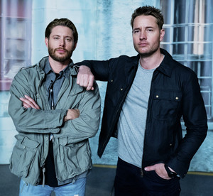 Jensen Ackles as Russell Shaw and Justin Hartley as Colter Shaw | Tracker | 2024