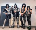 KISS ~Behind the scenes in South America April 30, 2022  - kiss photo