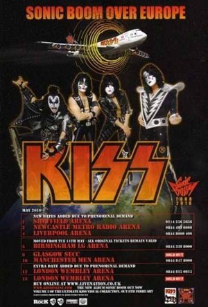 KISS ~Manchester, England...May 10, 2010 (Sonic Boom Over Europe Tour)