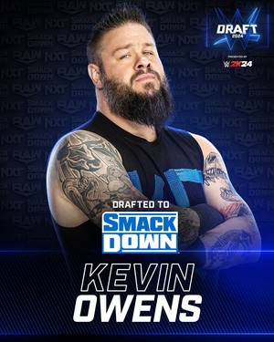  Kevin Owens | 2024 美国职业摔跤 Draft on Night Two | April 29, 2024
