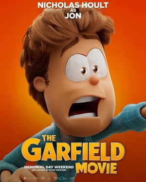  Nicholas Hoult as Jon | The Garfield Movie | Character posters