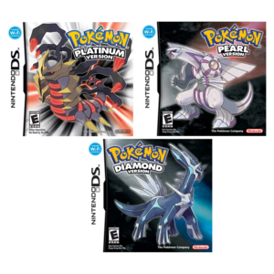 Nintendo DS Pokemon Platinum, Diamond and Pearl 