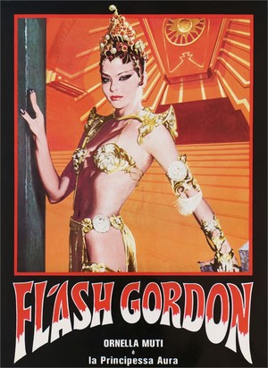  Ornella Muti as Princess Aura | Flash Gordon | Italian Lobbycards | 1980