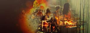  Peeta/Katniss Banner - Catching api, kebakaran