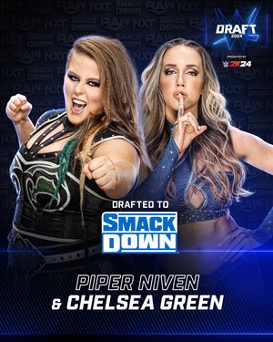 Piper Niven and Chelsea Green | 2024 WWE Draft on Night Two | April 29, 2024