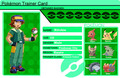 Pokemon Trainer card: Ritchie's Johto Pokemon Team (My fanon version) - pokemon photo