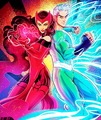 Scarlet Witch and Quicksilver no.1 | by Luciano Vecchio - marvel-comics photo