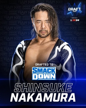  Shinsuke Nakamura | 2024 WWE Draft on Night Two | April 29, 2024