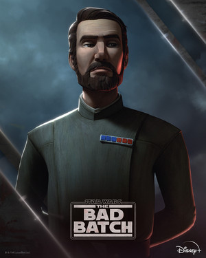  Edmon Rampart | nyota Wars: The Bad Batch | Promotional poster