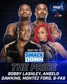 The Pride: Bobby Lashley, Montez, Angelo and B-Fab| 2024 WWE Draft on Night Two | April 29, 2024 - wwe photo