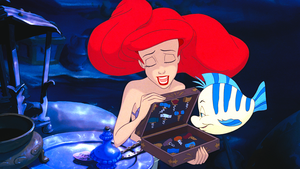  Walt 迪士尼 Screencaps – Princess Ariel & 比目鱼