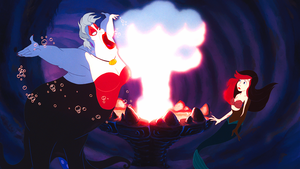  Walt 디즈니 Screencaps - Ursula & Princess Ariel