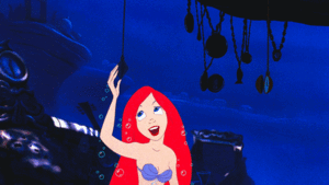 Walt Дисней Slow Motion Gifs - Princess Ariel