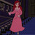  Ariel's màu hồng, hồng Nightgown