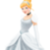  Cinderella's strawberry blonde hair & silver dress