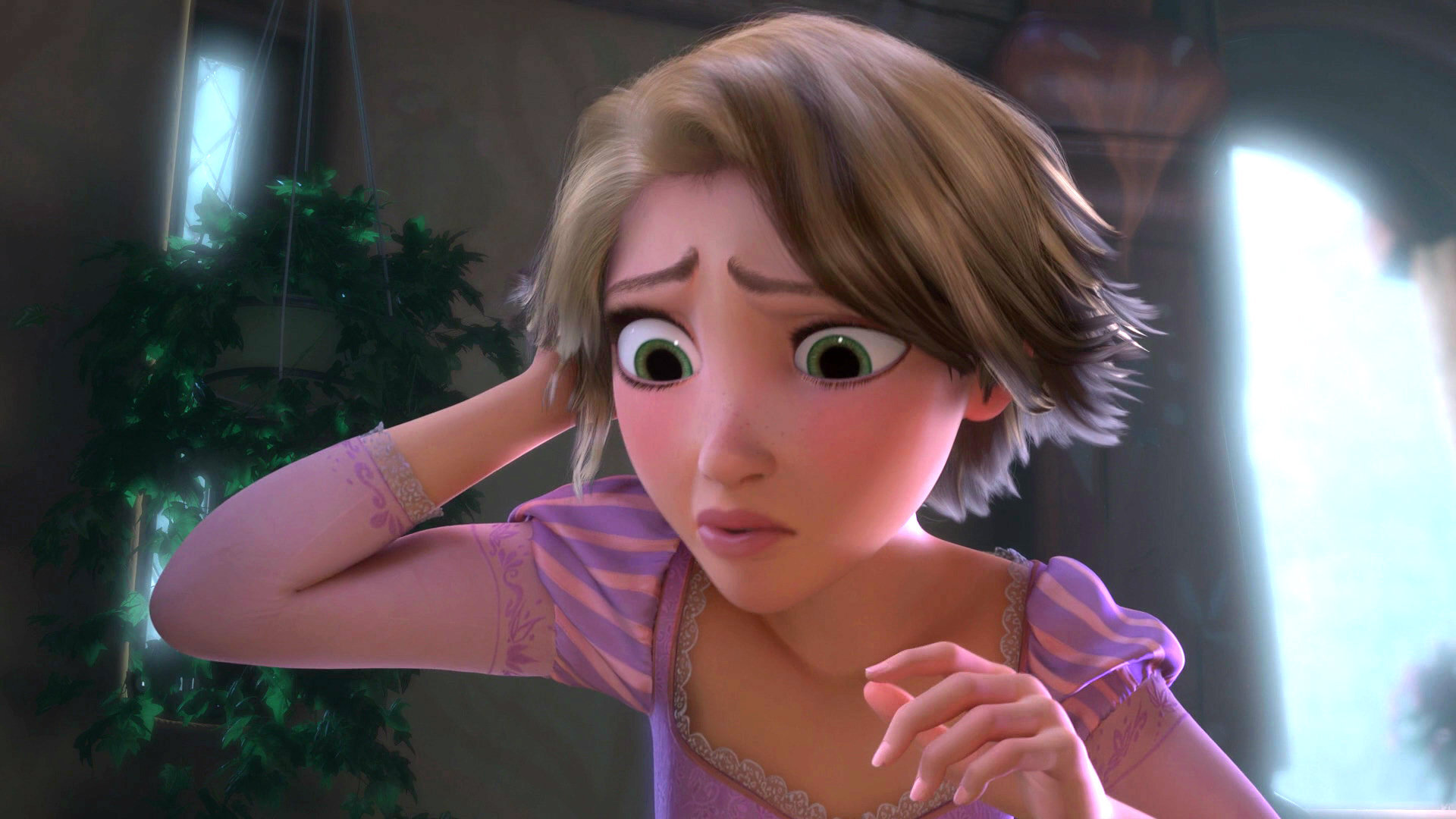 fanpop poll, does rapunzel still have healing magic within her once her hai...