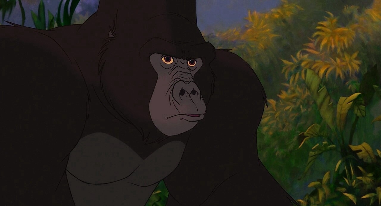 nama musuh tarzan yang memburu gorila adalah