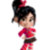 Vanellope in a Christmas Casual without a Santa Hat