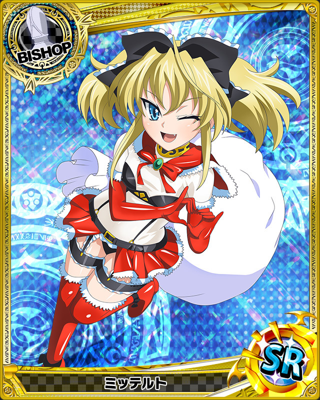 High School Dxd Female Character Contest Round 11 Merry Christmas