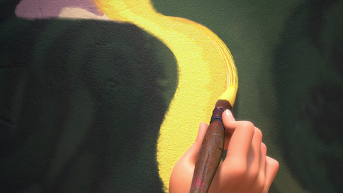  Rapunzel is the ______ Disney heroine to have visually artistic abilities.