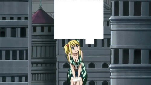 Who caught Lucy? (Fairy Tail)